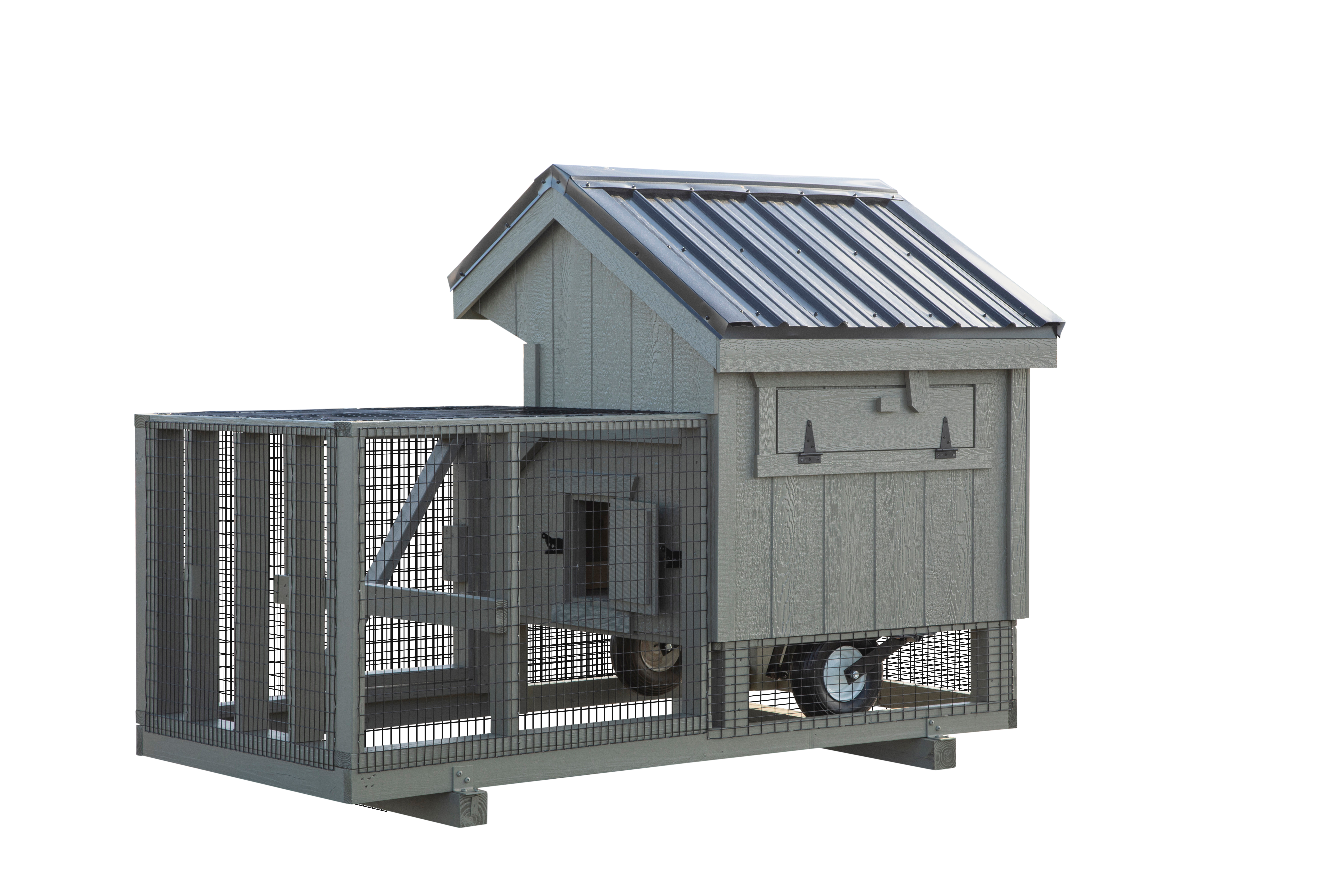 Tractor chicken coop